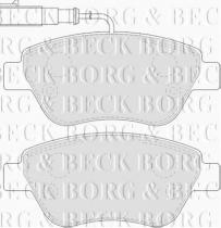 Borg & Beck BBP1716 - Juego de pastillas de freno