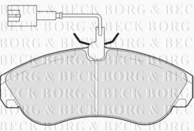 Borg & Beck BBP1720 - Juego de pastillas de freno