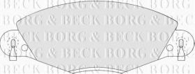 Borg & Beck BBP1723 - Juego de pastillas de freno