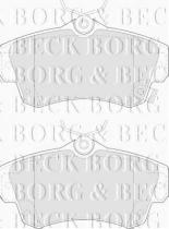 Borg & Beck BBP1724 - Juego de pastillas de freno