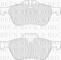 Borg & Beck BBP1726 - Juego de pastillas de freno