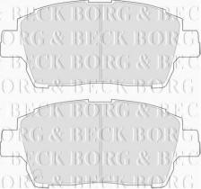 Borg & Beck BBP1728 - Juego de pastillas de freno
