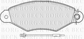 Borg & Beck BBP1729 - Juego de pastillas de freno