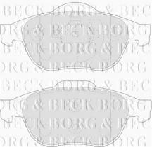 Borg & Beck BBP1731 - Juego de pastillas de freno
