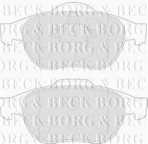 Borg & Beck BBP1731 - Juego de pastillas de freno