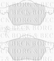 Borg & Beck BBP1732 - Juego de pastillas de freno