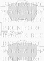 Borg & Beck BBP1734 - Juego de pastillas de freno