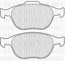Borg & Beck BBP1739 - Juego de pastillas de freno