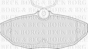 Borg & Beck BBP1743 - Juego de pastillas de freno