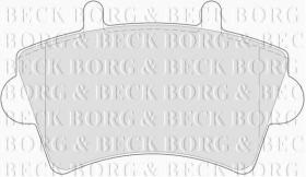 Borg & Beck BBP1746 - Juego de pastillas de freno