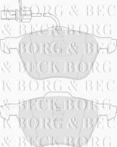 Borg & Beck BBP1747 - Juego de pastillas de freno