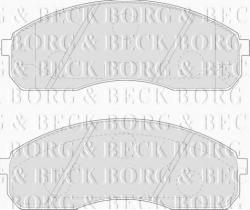 Borg & Beck BBP1749 - Juego de pastillas de freno