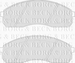 Borg & Beck BBP1749 - Juego de pastillas de freno