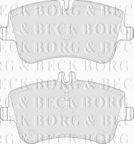 Borg & Beck BBP1751 - Juego de pastillas de freno