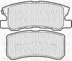 Borg & Beck BBP1758 - Juego de pastillas de freno