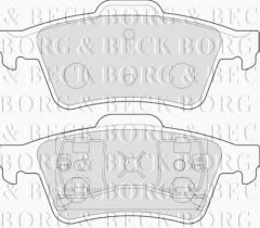 Borg & Beck BBP1761 - Juego de pastillas de freno