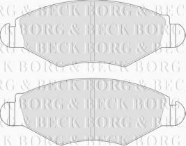 Borg & Beck BBP1762 - Juego de pastillas de freno