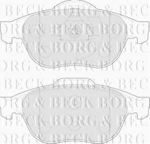 Borg & Beck BBP1764 - Juego de pastillas de freno