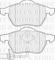 Borg & Beck BBP1766 - Juego de pastillas de freno