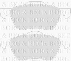 Borg & Beck BBP1772 - Juego de pastillas de freno