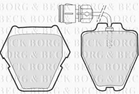 Borg & Beck BBP1780 - Juego de pastillas de freno