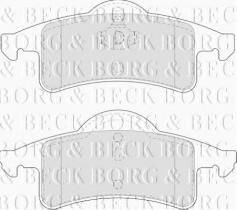 Borg & Beck BBP1782 - Juego de pastillas de freno