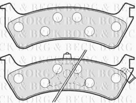 Borg & Beck BBP1783 - Juego de pastillas de freno