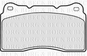 Borg & Beck BBP1784 - Juego de pastillas de freno