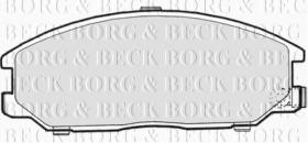 Borg & Beck BBP1786 - Juego de pastillas de freno