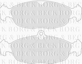 Borg & Beck BBP1791 - Juego de pastillas de freno