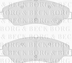 Borg & Beck BBP1795 - Juego de pastillas de freno
