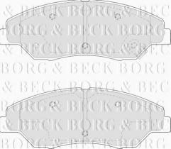 Borg & Beck BBP1795 - Juego de pastillas de freno