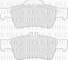 Borg & Beck BBP1798 - Juego de pastillas de freno