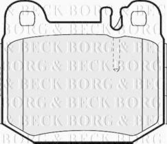 Borg & Beck BBP1799 - Juego de pastillas de freno