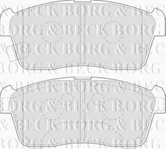 Borg & Beck BBP1801 - Juego de pastillas de freno