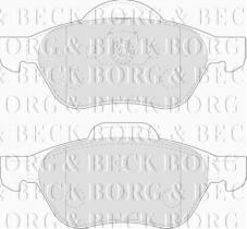 Borg & Beck BBP1806 - Juego de pastillas de freno