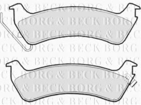 Borg & Beck BBP1809 - Juego de pastillas de freno