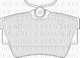 Borg & Beck BBP1813 - Juego de pastillas de freno