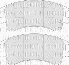 Borg & Beck BBP1815 - Juego de pastillas de freno
