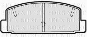 Borg & Beck BBP1816 - Juego de pastillas de freno