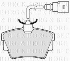 Borg & Beck BBP1822 - Juego de pastillas de freno