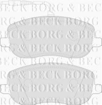 Borg & Beck BBP1826 - Juego de pastillas de freno