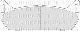 Borg & Beck BBP1828 - Juego de pastillas de freno