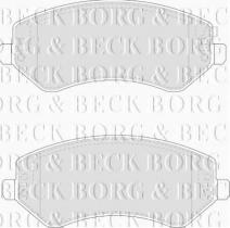Borg & Beck BBP1830 - Juego de pastillas de freno