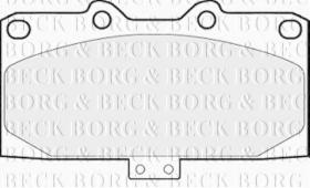 Borg & Beck BBP1832 - Juego de pastillas de freno
