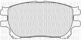 Borg & Beck BBP1836 - Juego de pastillas de freno