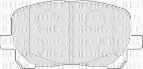 Borg & Beck BBP1837 - Juego de pastillas de freno