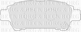 Borg & Beck BBP1838 - Juego de pastillas de freno
