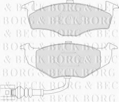 Borg & Beck BBP1846 - Juego de pastillas de freno