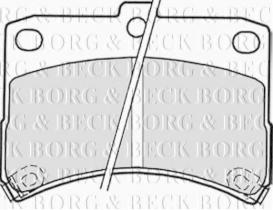 Borg & Beck BBP1847 - Juego de pastillas de freno